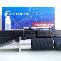 Захаромер Рефрактометер за плодов сок, вино, Brix 0-32%, снимка 1 - Градински цветя и растения - 16292452