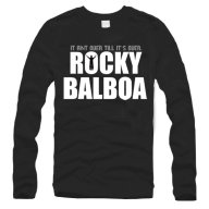 NEW! Мъжка блузи и тениски ROCKY BALBOA РОКИ БАЛБОА! Поръчай модел С Твоя идея!, снимка 1 - Блузи - 12019566