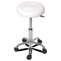 Козметичен работен стол с облегалка, табуретка различни модели стойка за  педикюр нови, снимка 5 - Педикюр и маникюр - 20452307