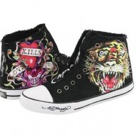  Ed Hardy оригинални унисекс кецове Uk3,5/37 Uk4,5/38, снимка 1 - Кецове - 7782542