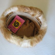 Нови кожени шапки мъжки и дамски и яка от норка - естествен косъм, снимка 3 - Шапки - 12313000