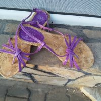 Дамски сандали 💜, снимка 6 - Сандали - 24852188