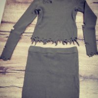 Комплект пола и блуза размер С, снимка 3 - Поли - 24896669