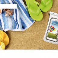  Универсален водоустойчив калъф за телефон/фотоапарат+каишка (Много цветове), снимка 7 - Калъфи, кейсове - 15571858