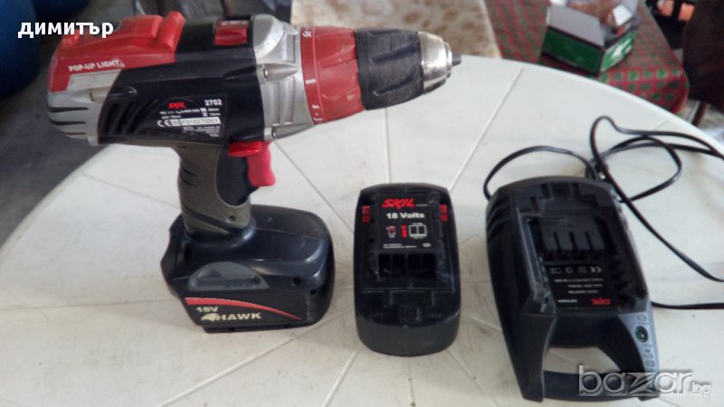 Продавам винтоверт Скил 2702-18V., снимка 1