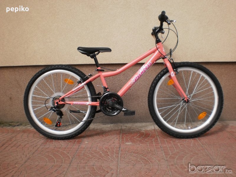 Продавам колела внос от Германия спортен юношески велосипед PRINCESS CITY 24 цола модел 2018г, снимка 1