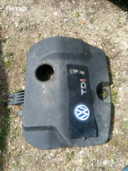 Декоративен капак кора  двигател фолцваген шаран 1.9 дюза помпа, снимка 1