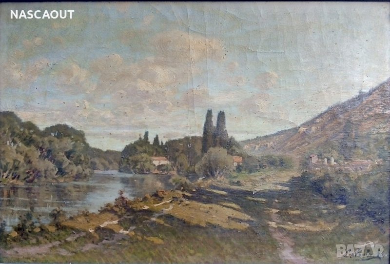 Стара маслена картина, снимка 1