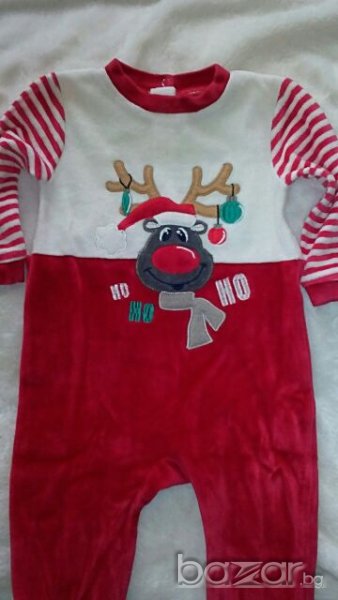 Коледен ромпър 80 см. , снимка 1