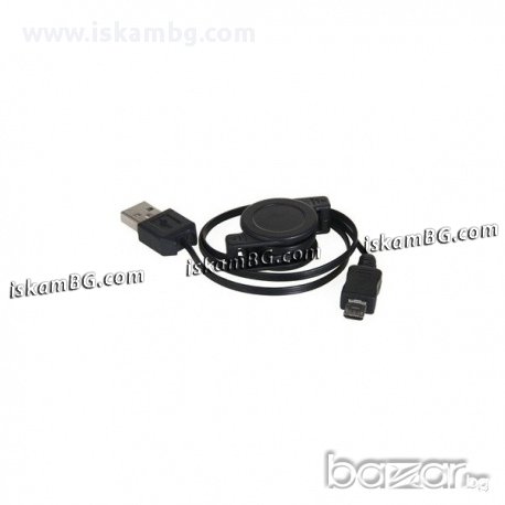 Micro USB мъжко към USB мъжко, снимка 3 - Калъфи, кейсове - 13693967
