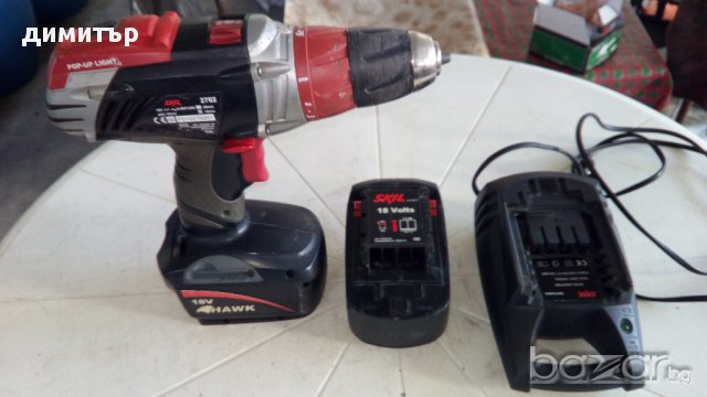 Продавам винтоверт Скил 2702-18V.