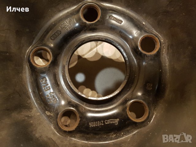 Железни джанти 5х112, снимка 2 - Гуми и джанти - 24842518