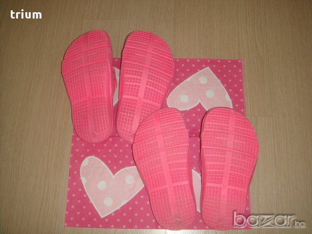 Розови джапанки Мат Стар / Mat Star, номер 31 и номер 32, снимка 2 - Детски сандали и чехли - 15285501