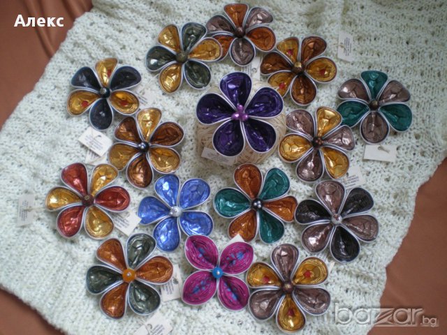 Брошки уникати. Чудесен аксесоар за сако, рокля, блуза или чанта., снимка 3 - Други - 16059931