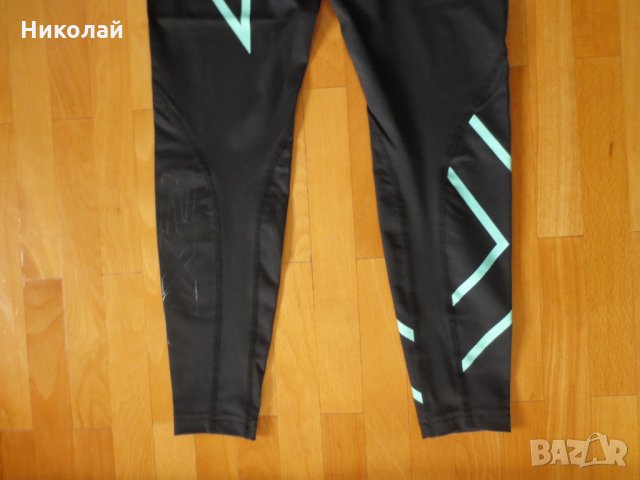 2XU Women's Compression Tights Black Baby Blue, снимка 15 - Клинове - 24426421