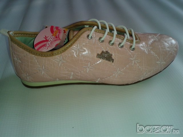 Розови спортни обувки за момиче с ластични връзки, водонепропускливи, снимка 2 - Детски маратонки - 9619657