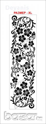 стикери за стена - цветя, снимка 5 - Декорация за дома - 11404731