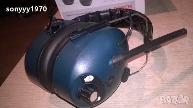 bosch profi HEADPHONES-слушалки с радио-внос швеция, снимка 5 - Слушалки и портативни колонки - 25401809