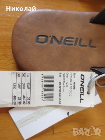 ONeill FTW Agua de Coco Flip Flop , снимка 5 - Чехли - 25806228