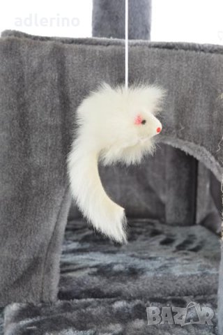  Котешка катерушка, сива, котешко дърво, игра за котки T-608 , снимка 2 - За котки - 24780494