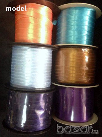 Сатенена лента-двойно сатенирана, снимка 6 - Други - 12553460