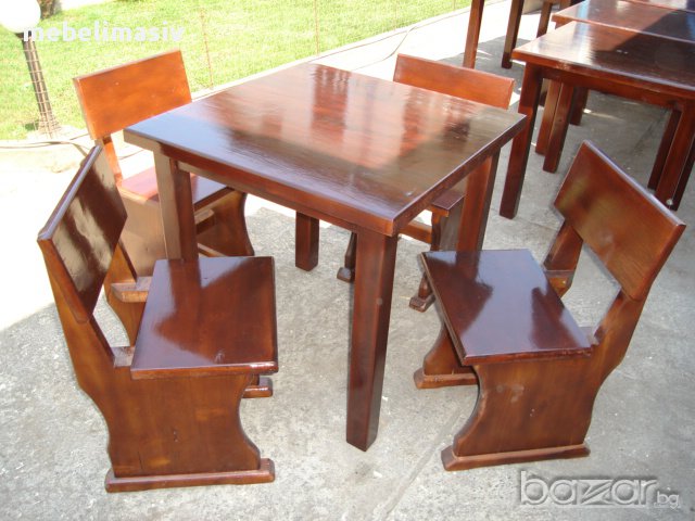 Дървени маси и столове за вашият дом., снимка 2 - Маси - 16510407