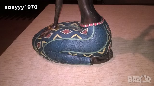 поръчана-афро дама-ретро колекция-40х18х12см-внос швеицария, снимка 16 - Колекции - 23743509