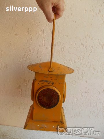  Немски ветроупорен фенер , снимка 2 - Антикварни и старинни предмети - 18791739