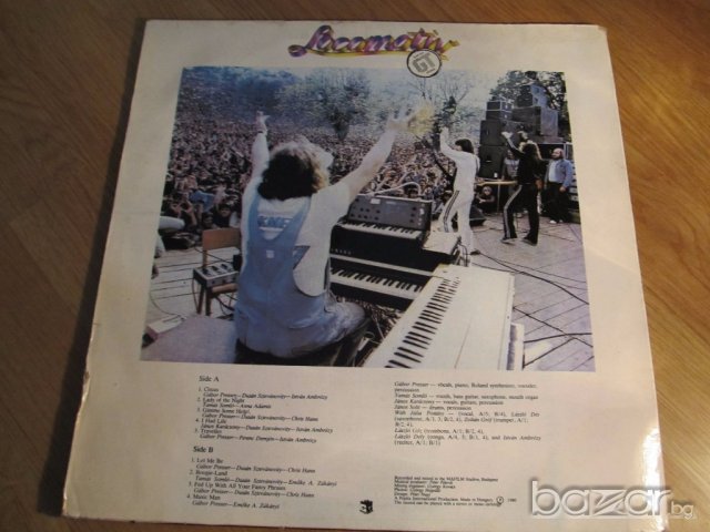 Рядка Грамофонна плоча - Locomotiv GT изд. 80те  години ., снимка 2 - Грамофонни плочи - 17886092