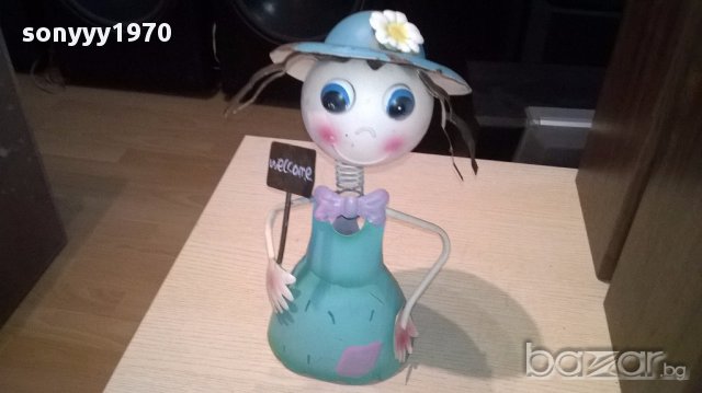 Welcome-метална кукла-33/20см-внос швеицария, снимка 3 - Колекции - 14748261