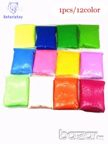 3D 6D Скачащ пластелин пластилин моделин тип глина 12 цвята  отпечатък отливка бебешко краче, снимка 2 - Пластелини, моделини и пясъци - 20128387