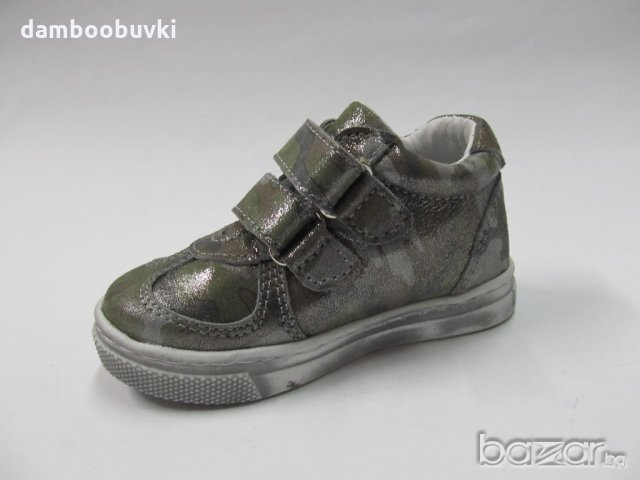 Детски ортопедични обувки от естествена кожа TODOR милитъри 20/30, снимка 3 - Детски маратонки - 20979407