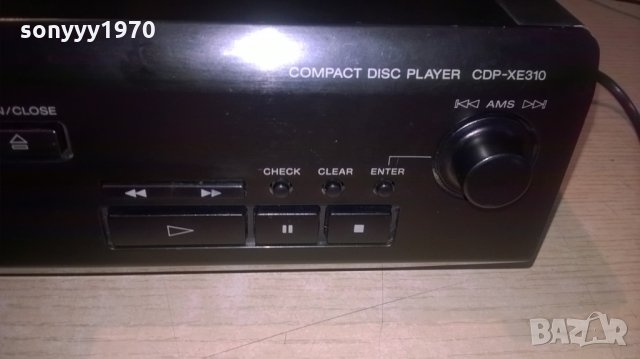 sony cdp-xe310 cd player with optcal digital out for md, снимка 13 - Ресийвъри, усилватели, смесителни пултове - 22672835