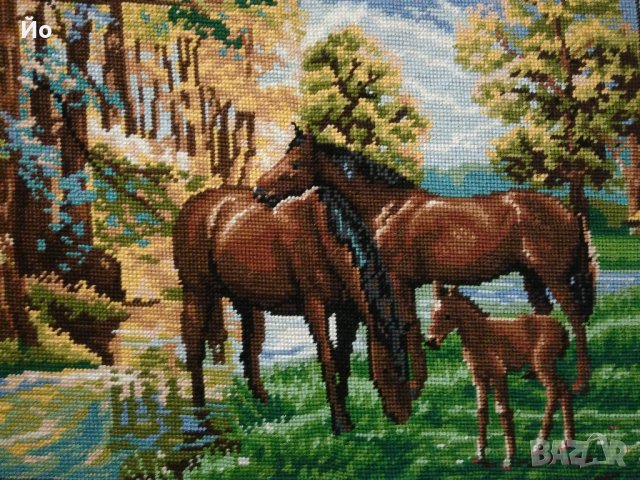 Продавам гоблени с животни и цветя, снимка 6 - Гоблени - 23299764