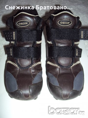 Детски боти от естествена кожа на Geox, снимка 2 - Детски боти и ботуши - 18901433