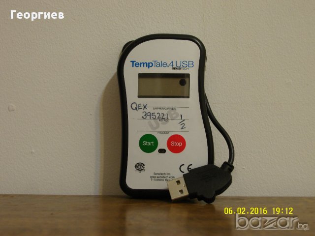 Записващ температурен сензор с батерия TEMPTale 4 USB, снимка 10 - Друга електроника - 13479995