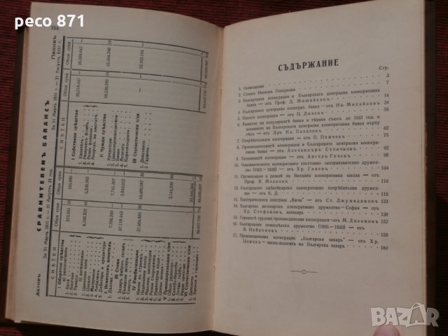 Българското кооперативно движение-юбилеен комитет 1932г., снимка 17 - Други - 23919097