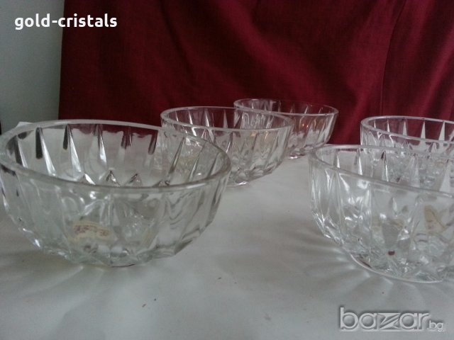  кристални купички , снимка 9 - Антикварни и старинни предмети - 20484471