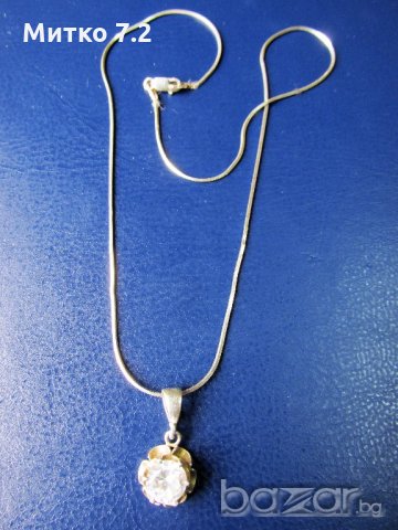 сребърен медальон - 16, снимка 5 - Колиета, медальони, синджири - 21121145