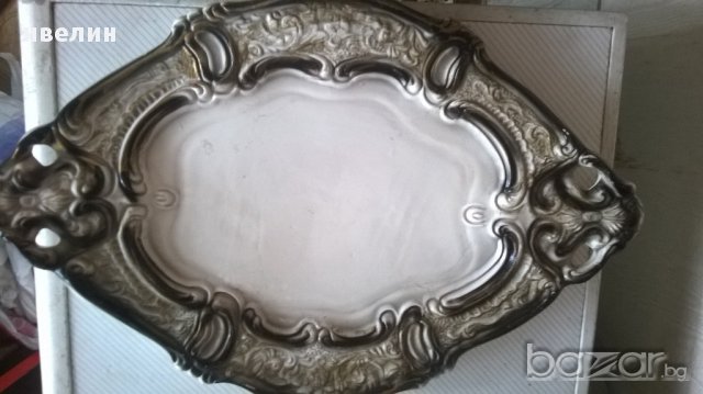 викторианска табла и фруктиера, снимка 2 - Антикварни и старинни предмети - 15857243