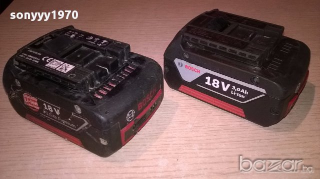 Bosch li-ion tehnology 18v/3.0ah-battery-внос швеицария, снимка 7 - Други машини и части - 17393966
