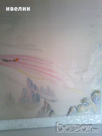 картина върху коприна, снимка 2 - Картини - 9111591