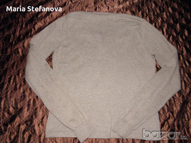 Бежова жилетка с къдрички, снимка 3 - Жилетки - 19111453