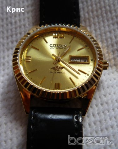 Ръчен часовник Цитизен Автомат, Citizen Automatic 21 Jewels, снимка 13 - Мъжки - 12417192