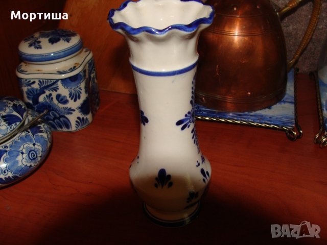  Колекционерска порцеланова ваза , снимка 3 - Вази - 21693166