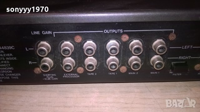 USA-carver c-2 preamplifier-made in u.s.a.120volts-внос швеицария, снимка 15 - Ресийвъри, усилватели, смесителни пултове - 22535095