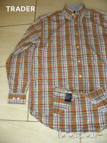 Мъжка спортна  риза TOMMY HILFIGER,  100% памук, снимка 12 - Ризи - 19699359