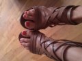 Melia оригинални сандали естествена кожа, снимка 3
