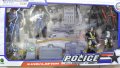 Police Войници с оръжия пластмасови фигурки PVC за игра и украса торта декорация, снимка 2