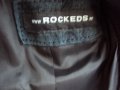 Дамско черно сако от модна къща „Рокедс“ естествен велур, снимка 3